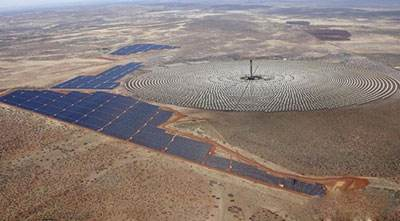 PV-CSP Solar Hybrid Power System
